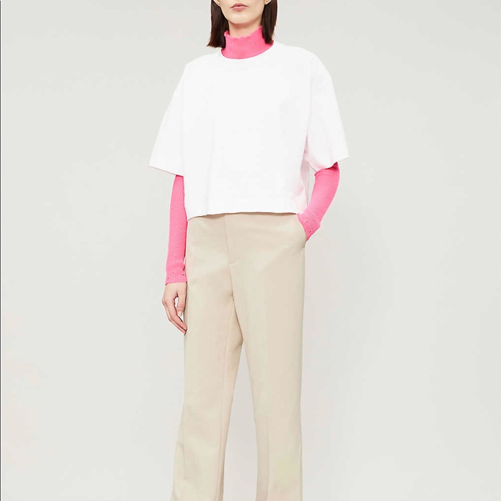 Acne Studios Cylea embossed oversized Tee size S